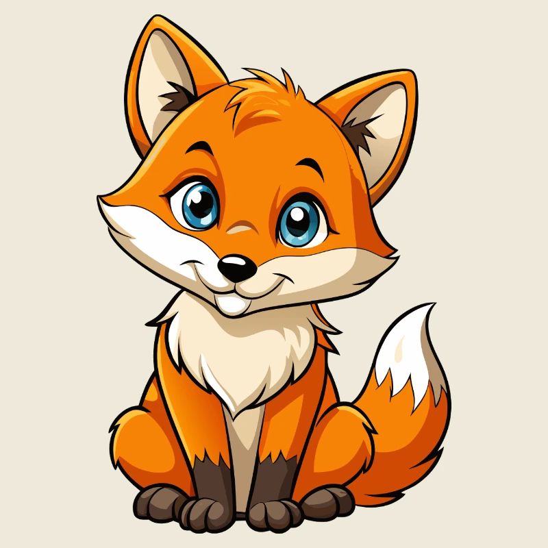 Bébé renard