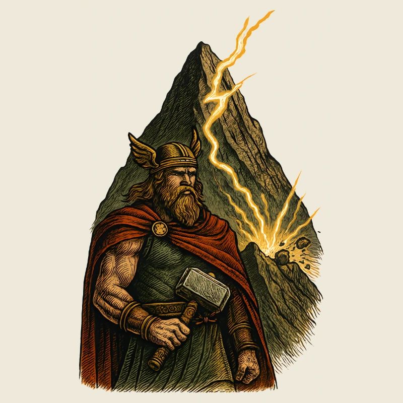 Nordischer Heldenhammer Thor