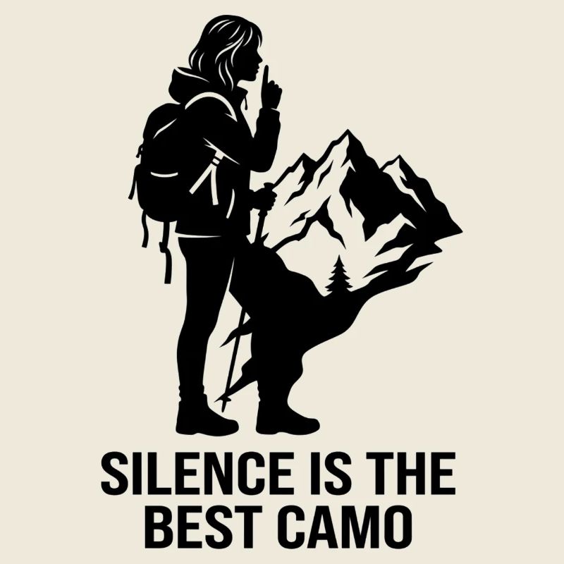 Schweigen ist der beste Tarnbergwanderer