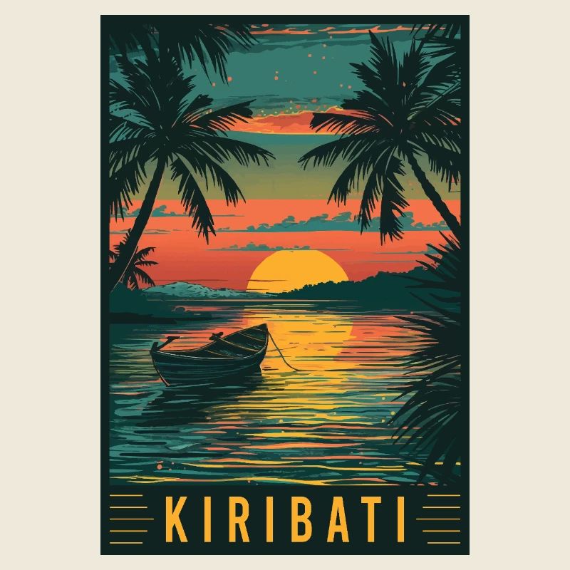 Découvrez le paradis insulaire tropical de Kiribati