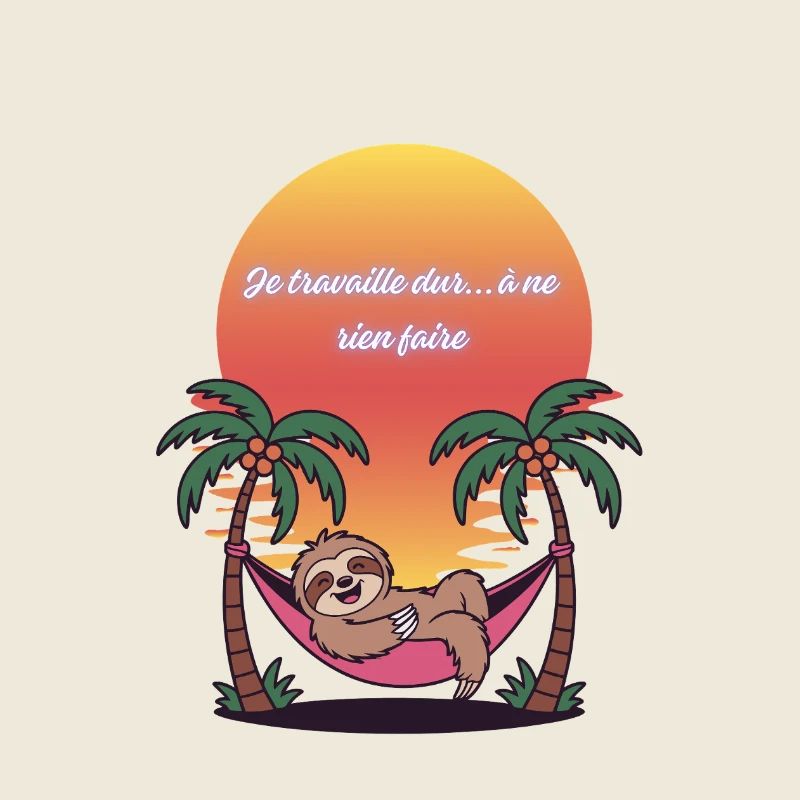 Le paresseux zen