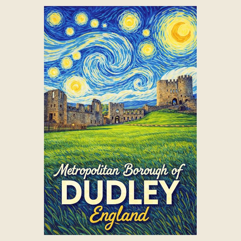 Dudley England Nuit étoilée