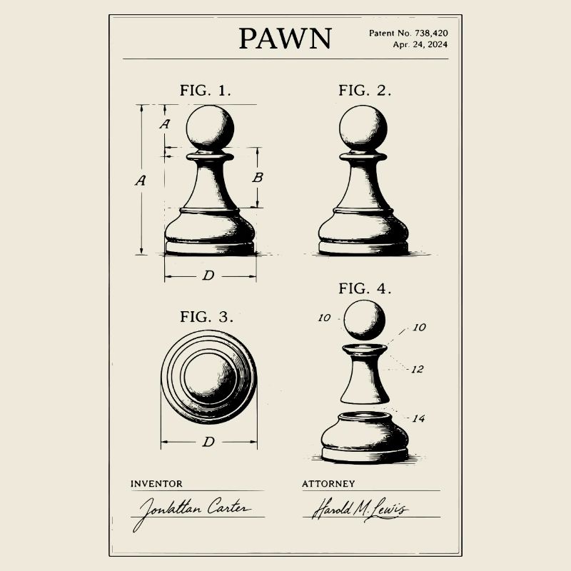 Pawn Patent Blueprint