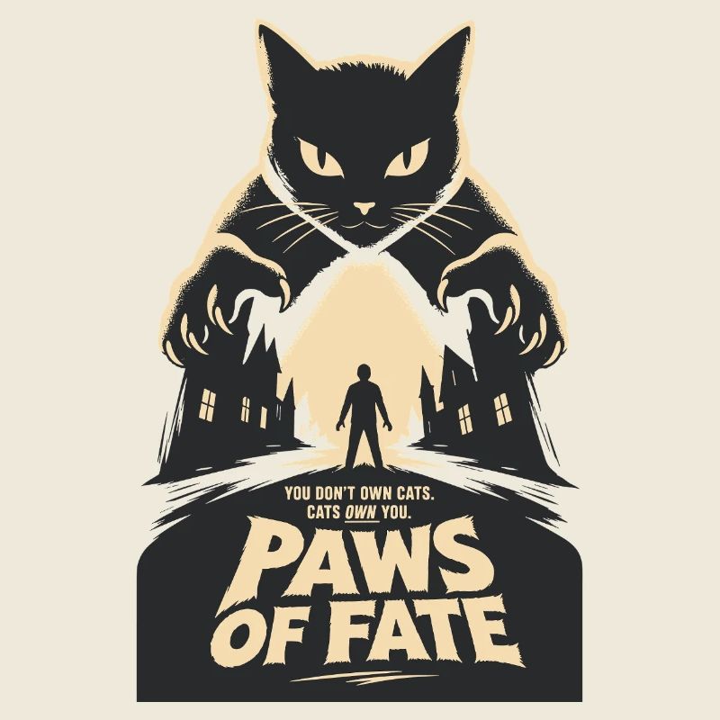 Horreur Chatte Pattes du Destin