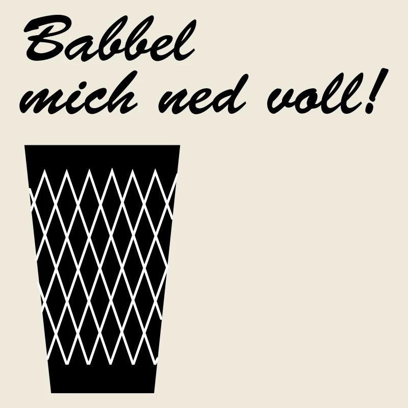 Geripptes Babbel mich ned voll #Hessisch #FFM