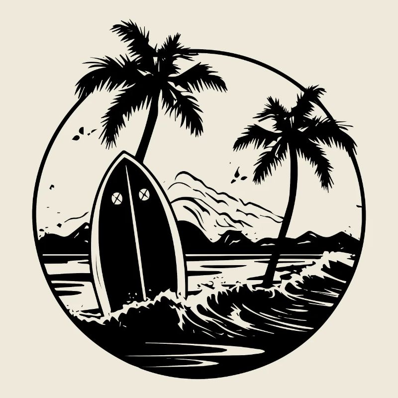 Ride the Waves with your surfboard