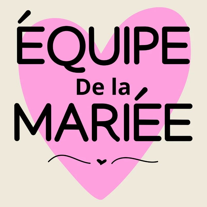 Matching bridal team heart pink-tshirt