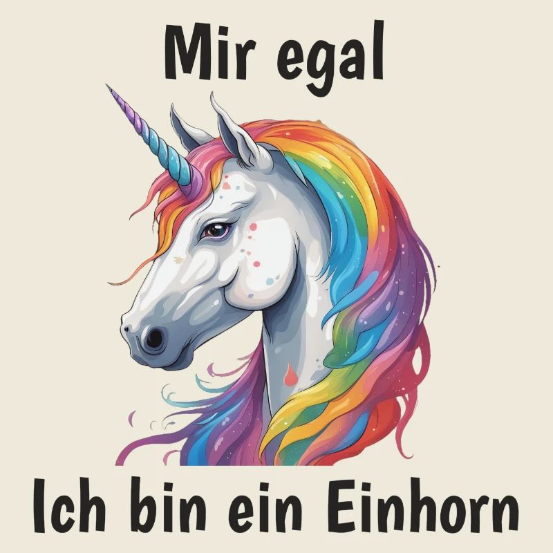 Mir egal ich bin ein Einhorn