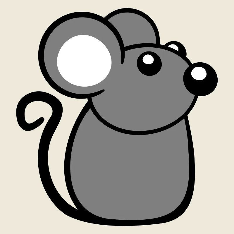 Mouse Mouse Cute Little Rat Rodent Friendly