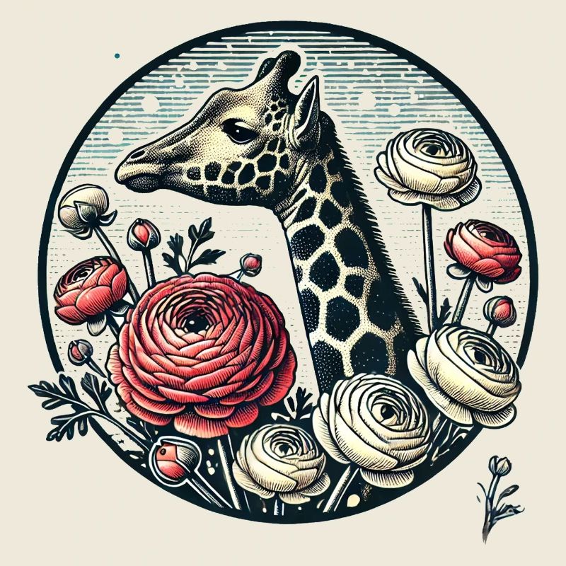 Vintage Giraffe