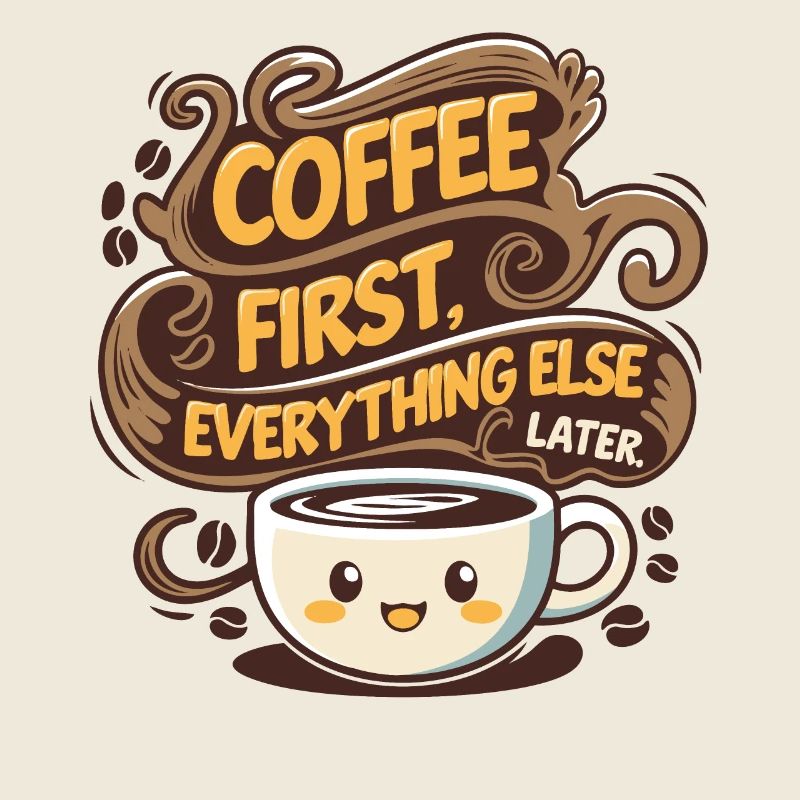 First coffee, then everything else