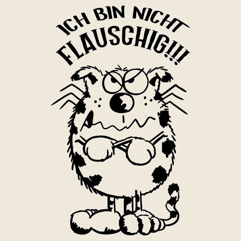 Ich bin nicht flauschig Katze - Comic