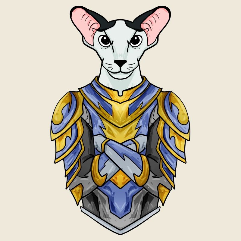 Knight Cat Cat Breed Oriental Shorthair