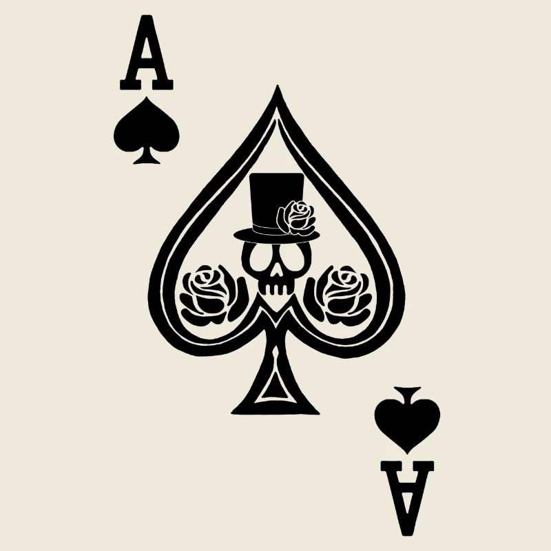 Spades skull