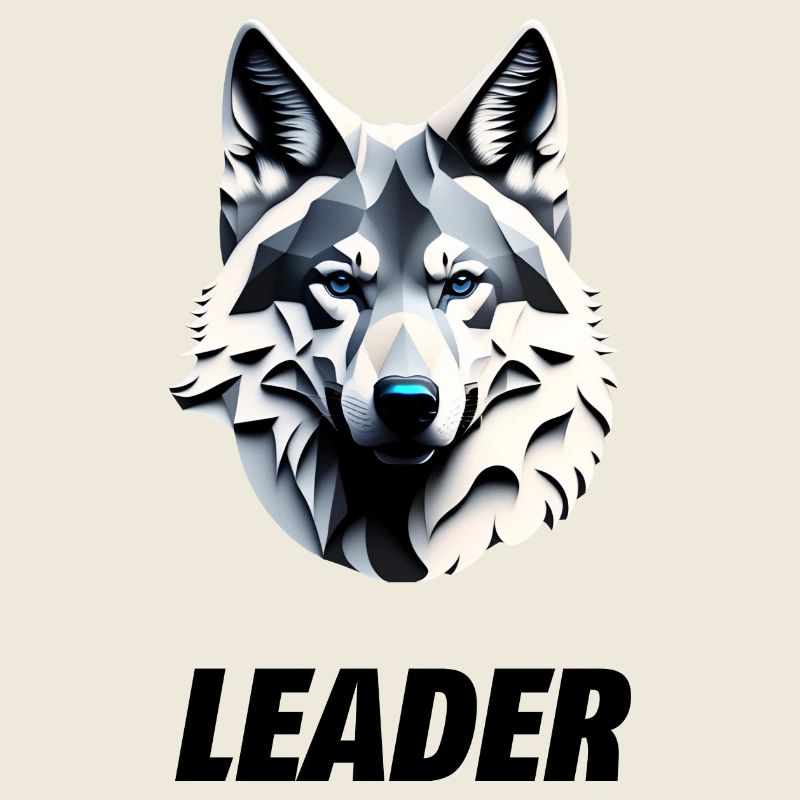 Wolf's head with Leader lettering