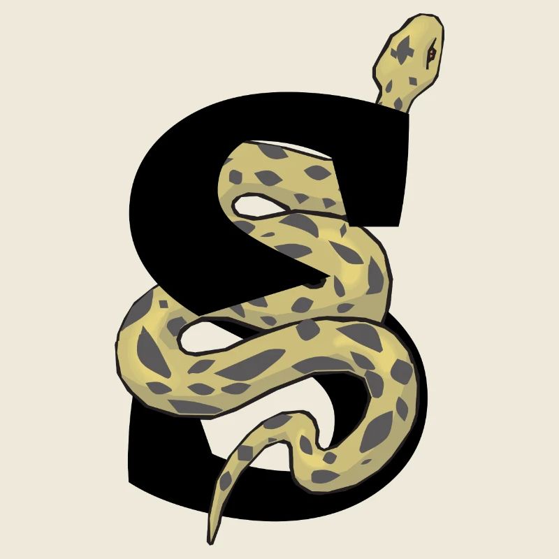 Lettre s serpent