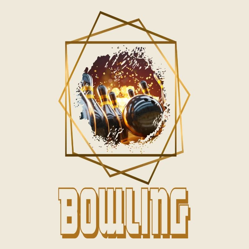 Bowling Bowling Bowling Ball Quilles Joueurs de bowling
