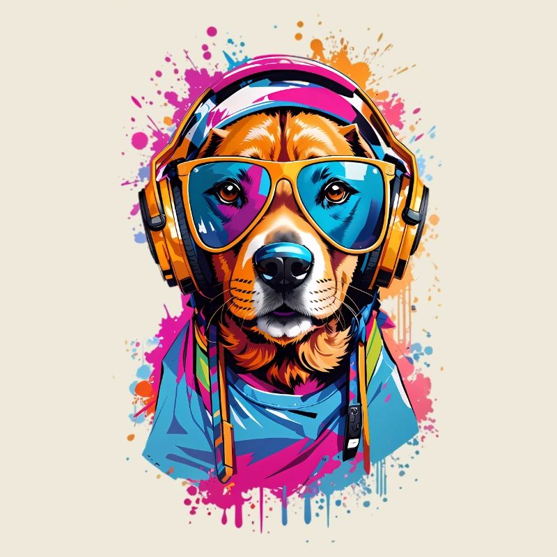 Chien cool