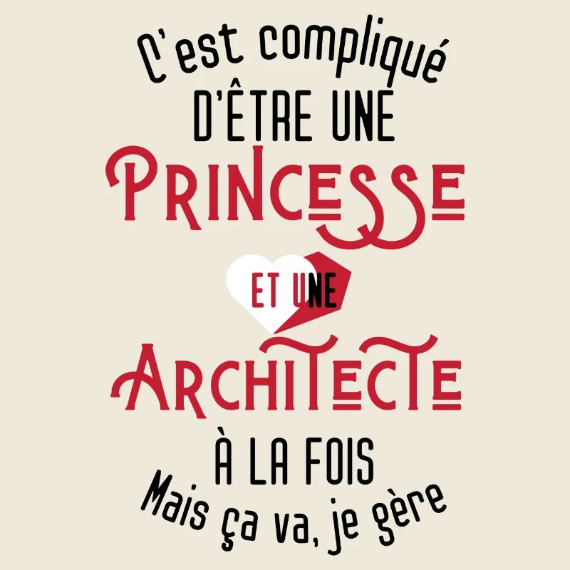 C'est compliqué d'être Une Princesse et Architecte