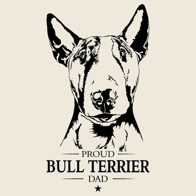 Bull Terrier Dad Bullterrier Hunde Hund Wilsigns
