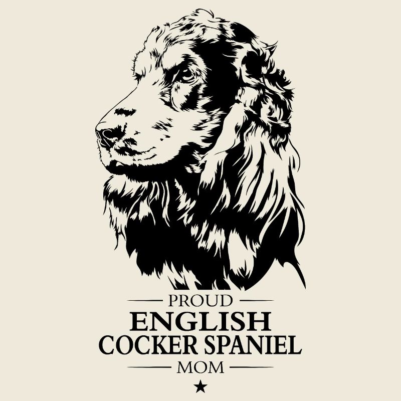 English Cocker Spaniel Mom Dog Dog Wilsigns