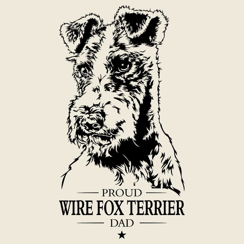 Wire Fox Terrier Dad Hunde Foxterrier Wilsigns