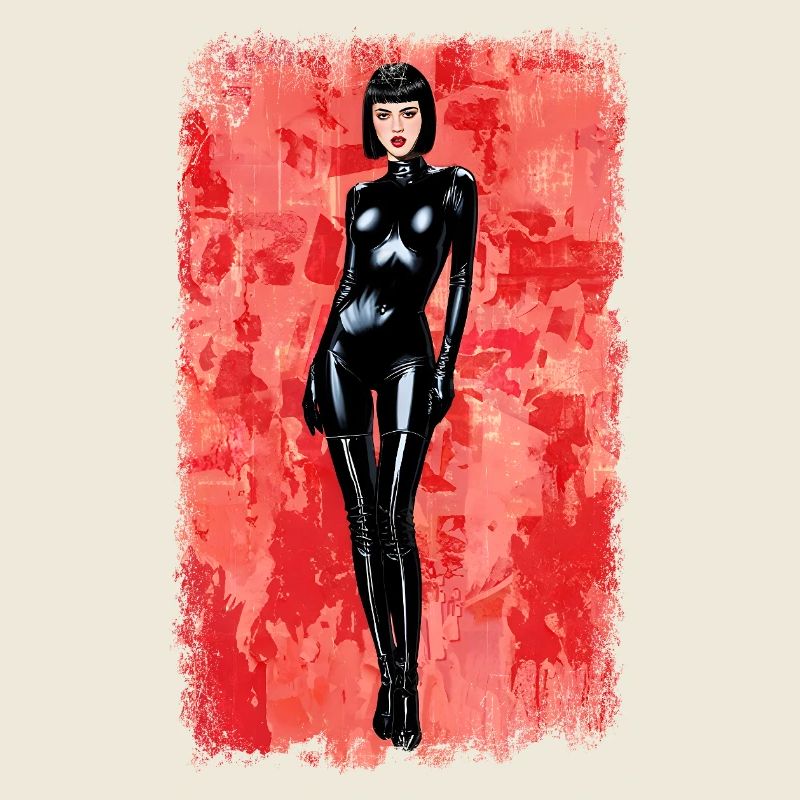 Latex Noir Distressed-Edition