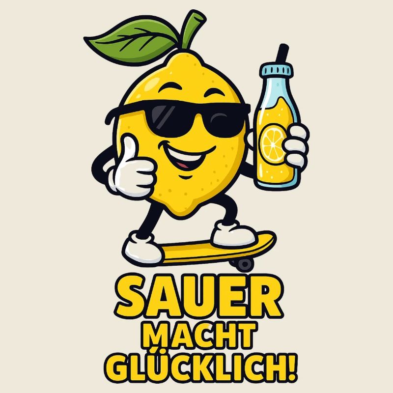 Lemon skateboard sour vous rend heureux