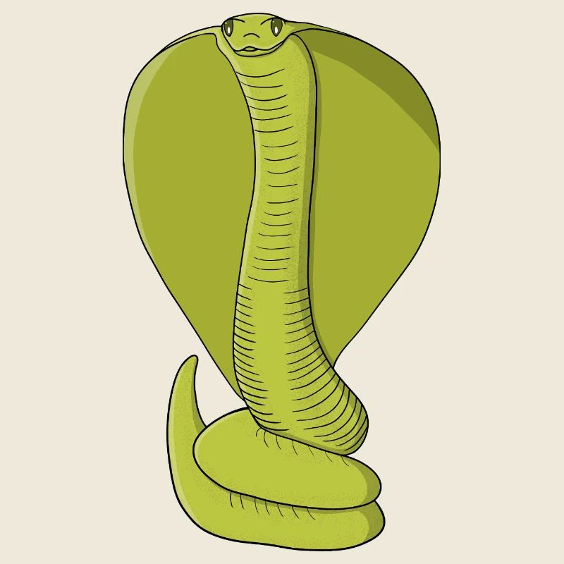 Cobra vert citron vibrant