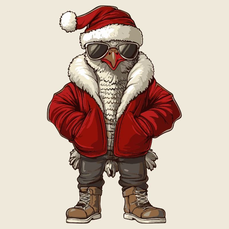 Dinde Noël Hiver