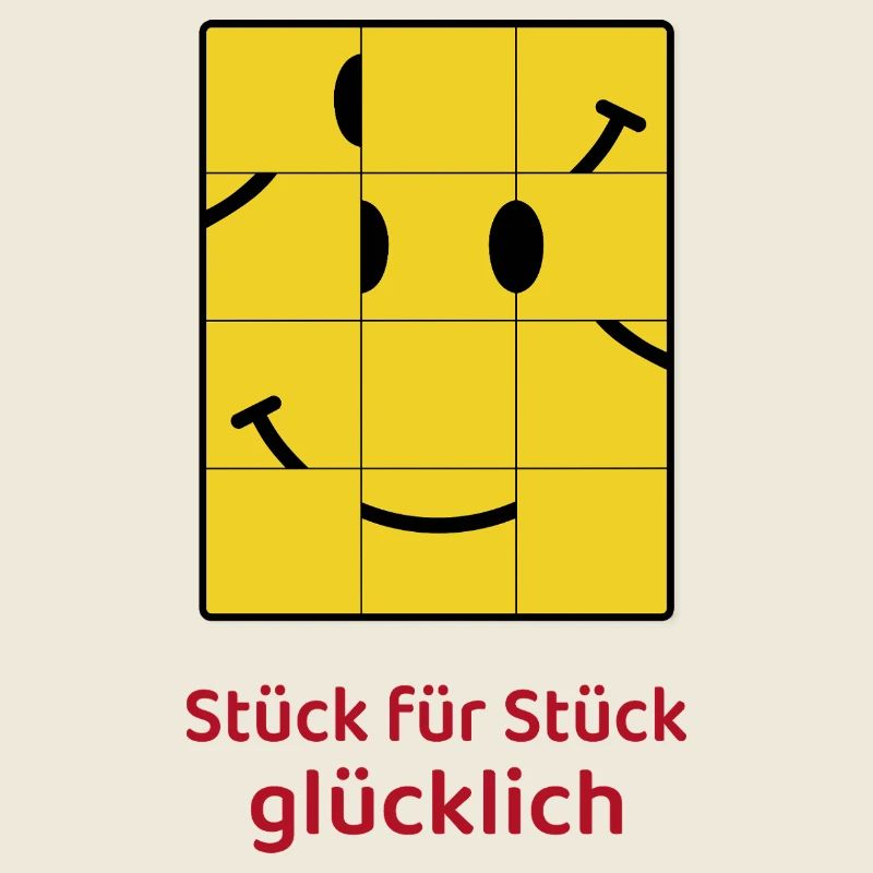 Happy piece by piece – Smiley Puzzle