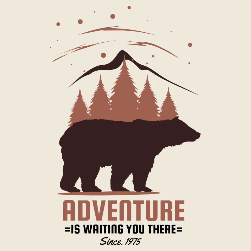 L’aventure vous attend là-bas Camping d’ours