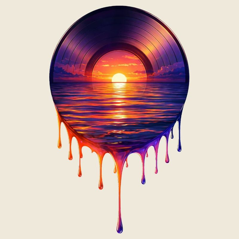 Vinyle qui goutte