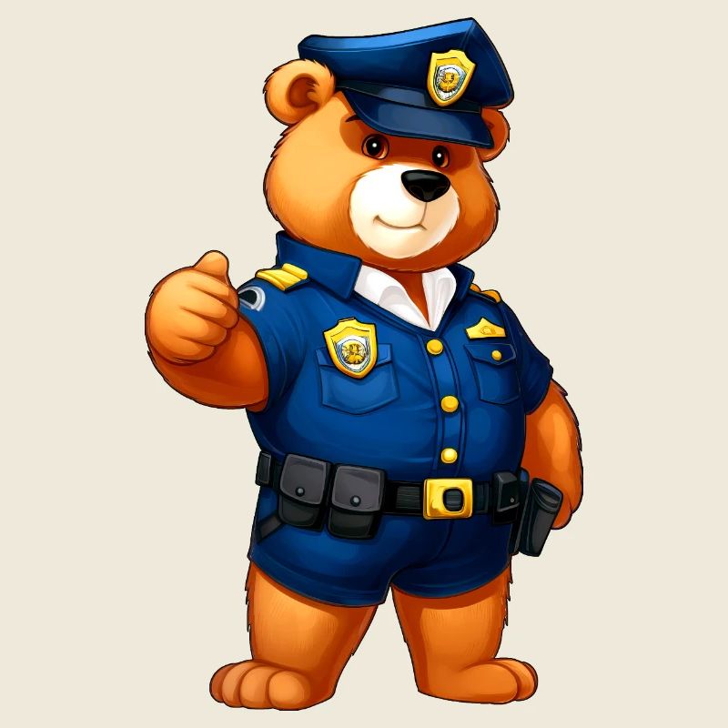 Bären Polizei