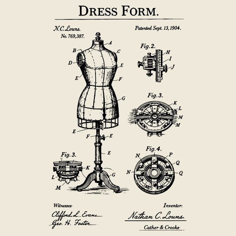 Brevet du plan de mannequin