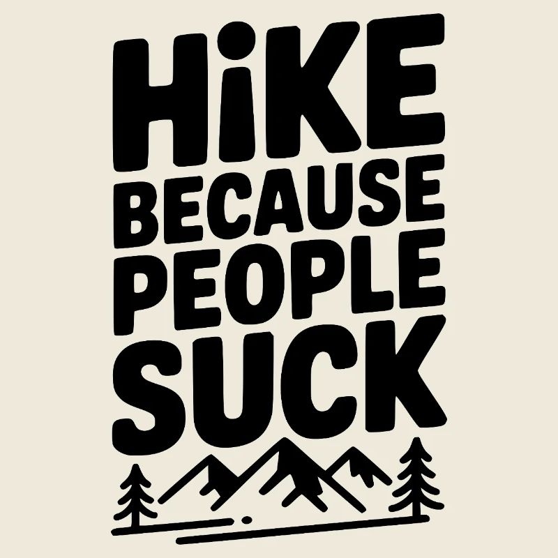 Randonnée parce que les gens sont nuls