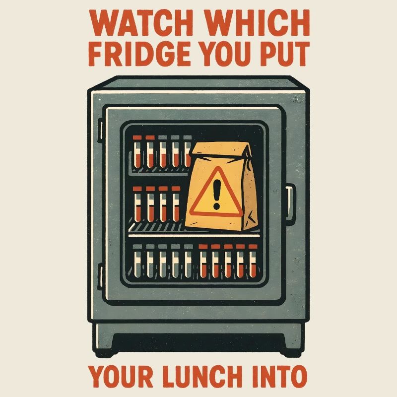 Fake Lab Refrigerator | Microbiology Humor