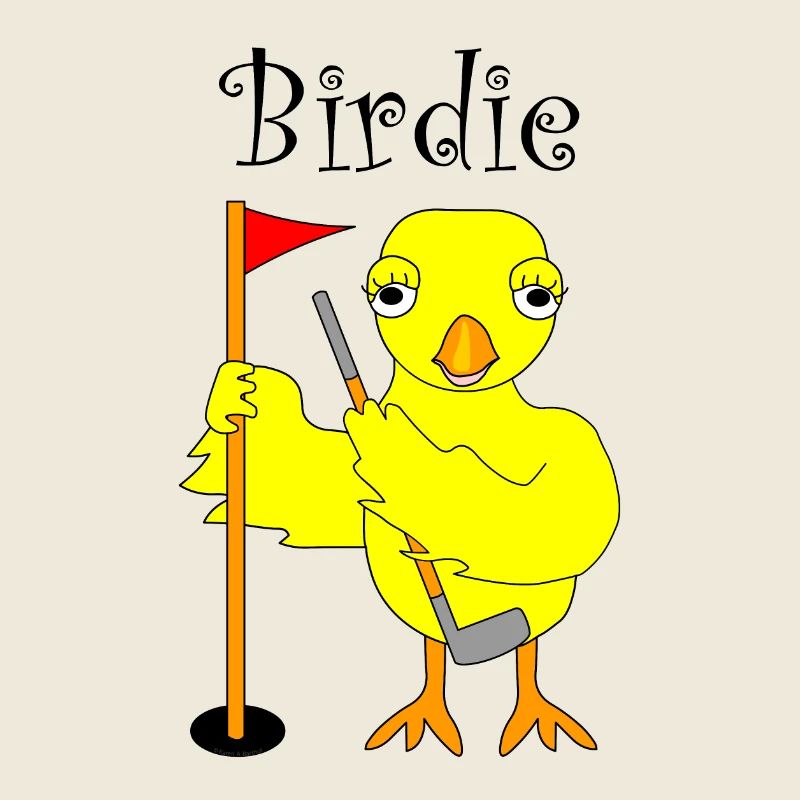 Birdie Golfer Chick