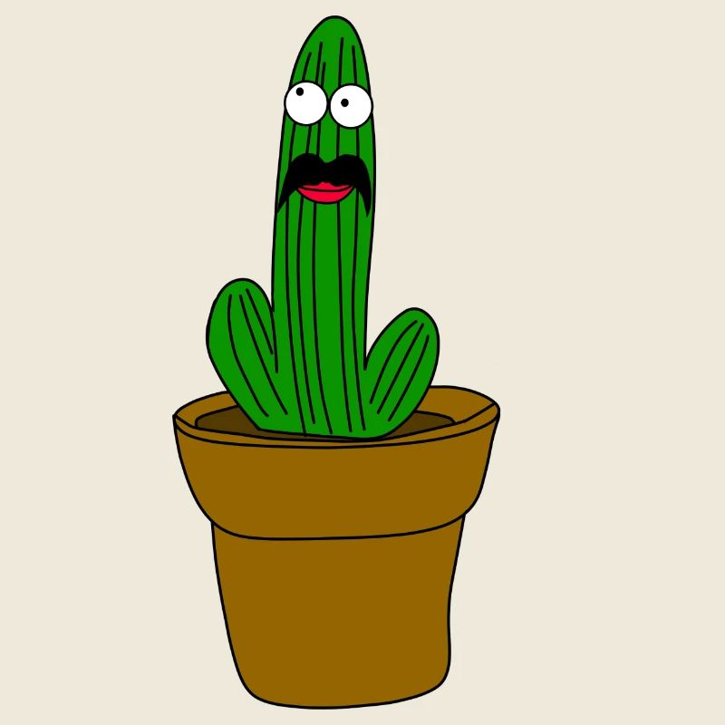 Cactus with beard