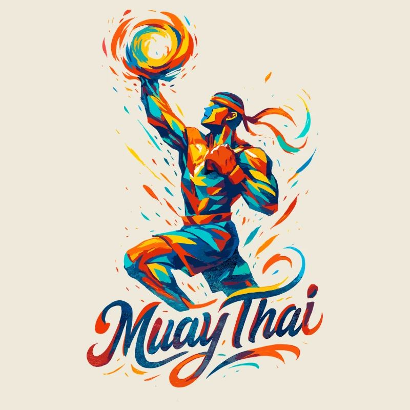 Muay Thai Boxe Kickboxing Boxer Cadeau
