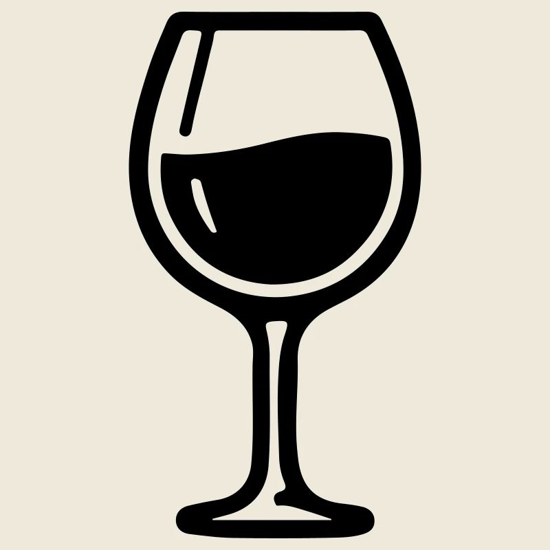 wine glass symbol wine