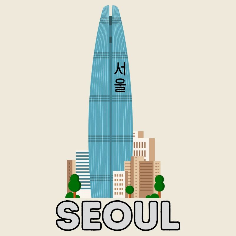 SEOUL Skyline – Design de ville moderne