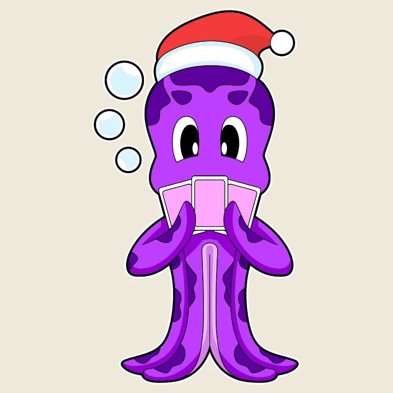 Poker de Noël Octopus