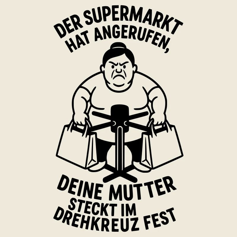drehkreuz deine mutter supermarkt witz
