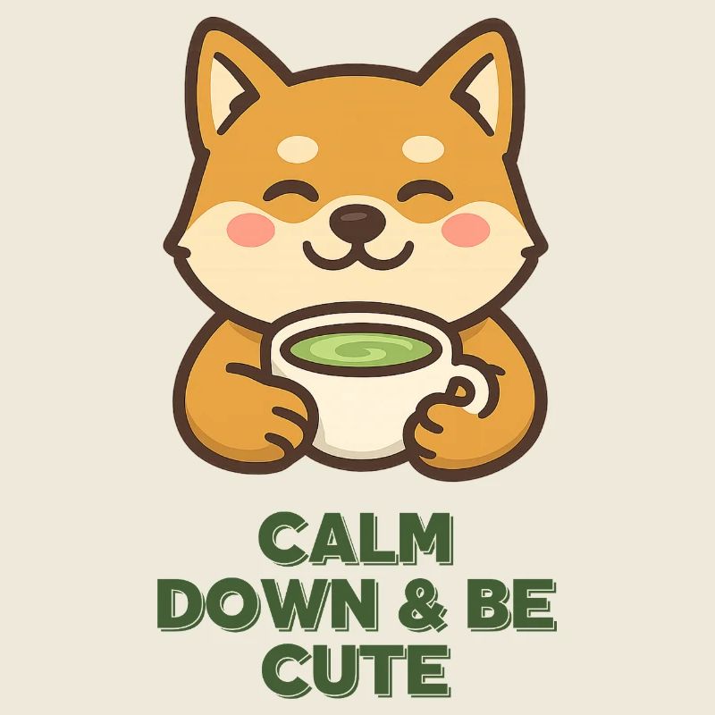 Shiba Tea Time Tranquillité et Mignonnerie avec le matcha