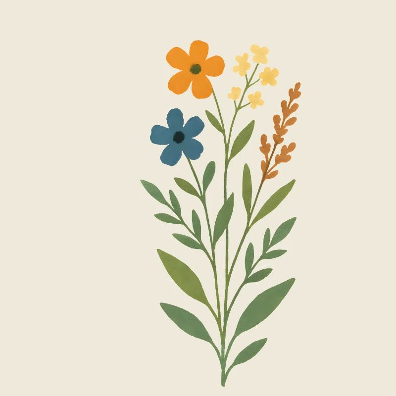 Bouquet aquarelle
