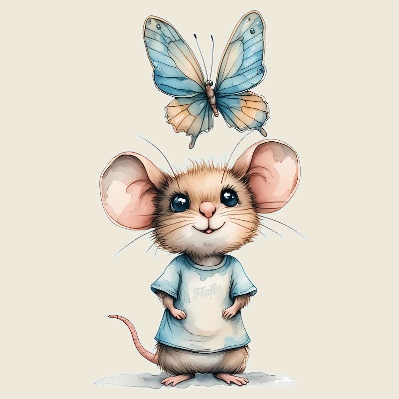 Whispers between the mouse and the butterfly 🐭 🦋