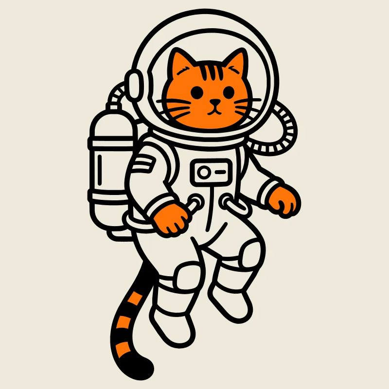 cat in space