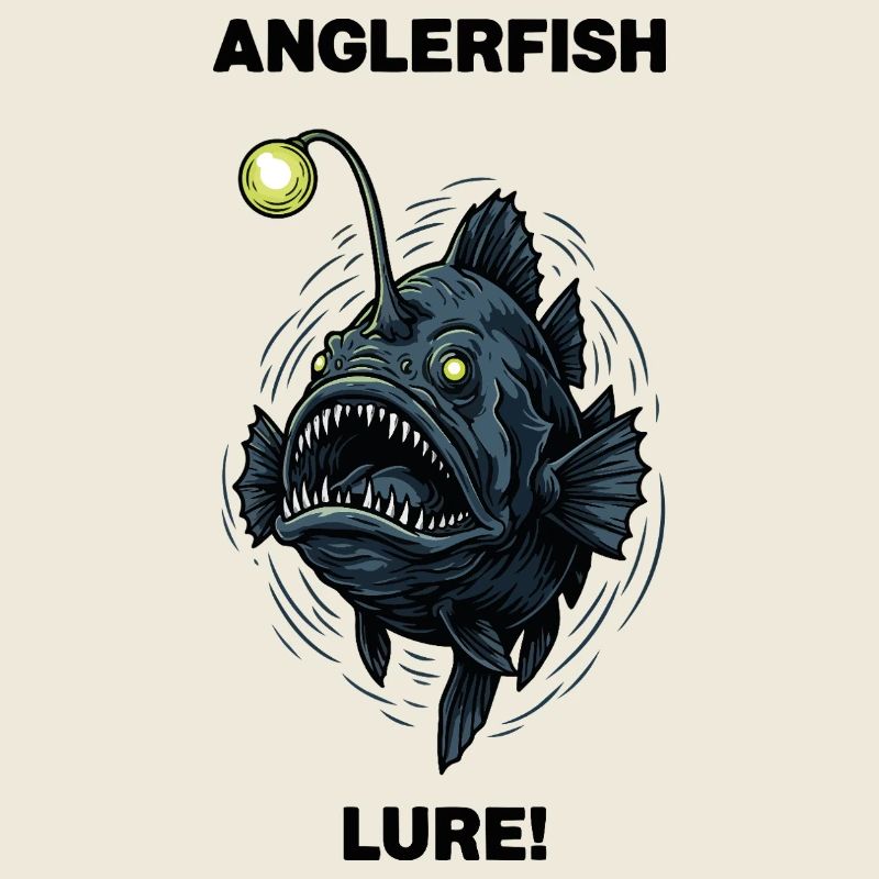 Abyssal-Seeteufel, Köder-Angler