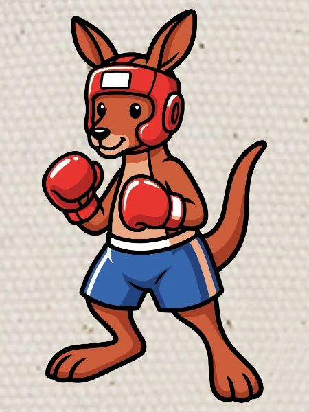 Boxe Kangaroo Australie